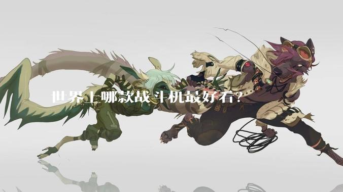 世界上哪款战斗机最好看?