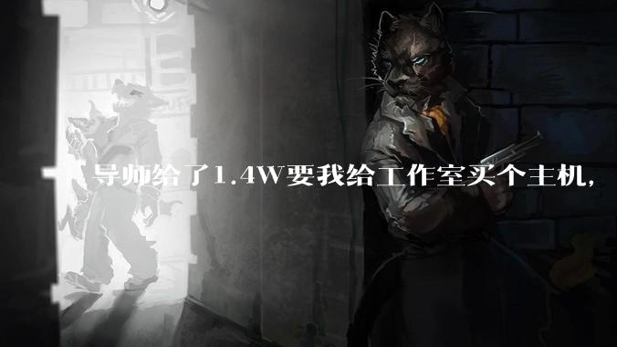 导师给了1.4W要我给工作室买个主机,是整机还是自己配?