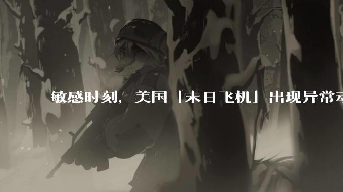 敏感时刻，美国「末日飞机」出现异常动向，出现在华盛顿附近，什么是「末日飞机」？这代表着什么？