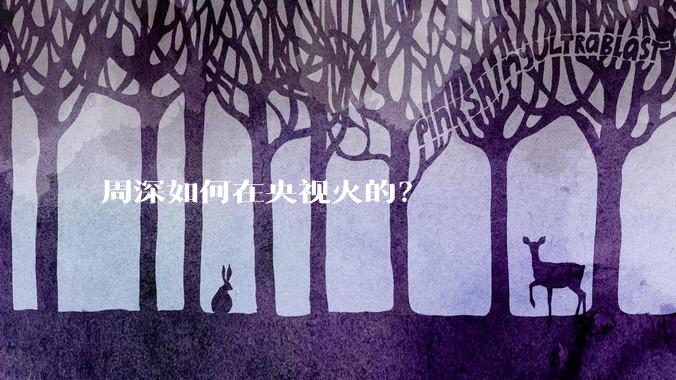 周深如何在央视火的?